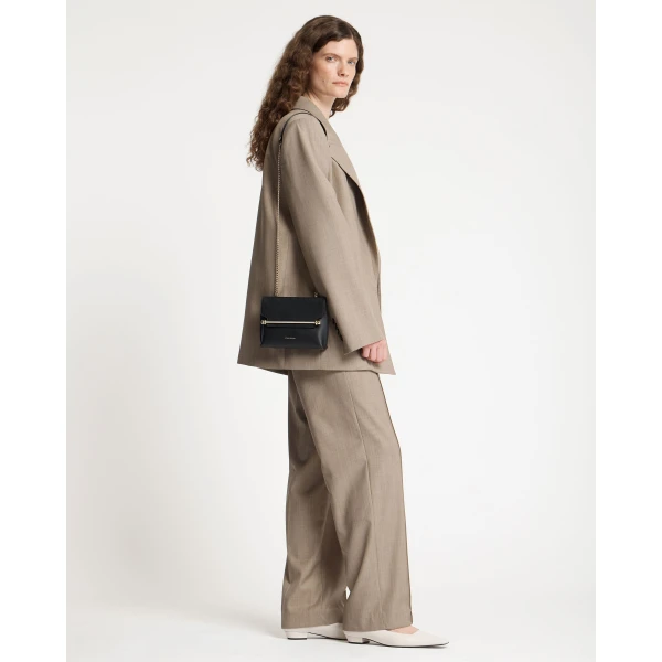 Strathberry Stylist Mini in Black, view 9