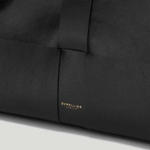 Demellier The Florence in Black Tote Bag, view 3