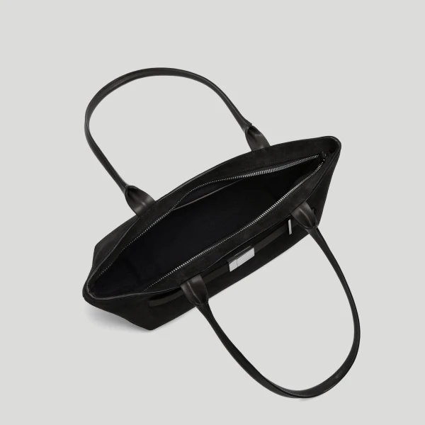 Demellier The New York Shoulder in Black Crossbody Bag, view 4