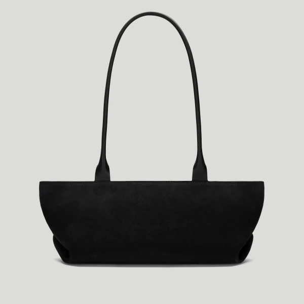 Demellier The New York Shoulder in Black Crossbody Bag, view 6