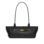 Demellier The New York Shoulder in Black Crossbody Bag