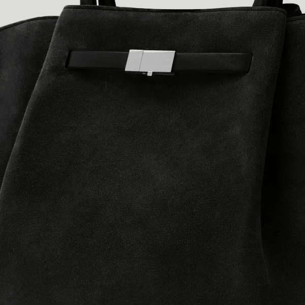 Demellier The New York in Black Crossbody Bag, view 2