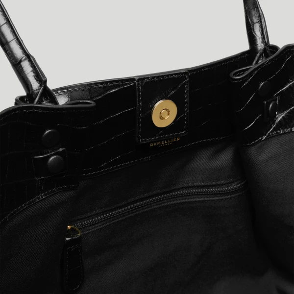 Demellier The New York in Black Crossbody Bag, view 4