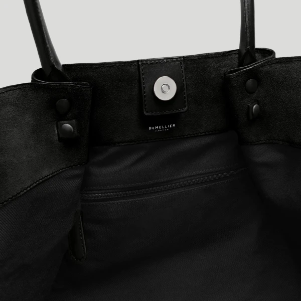 Demellier The New York in Black Crossbody Bag, view 4