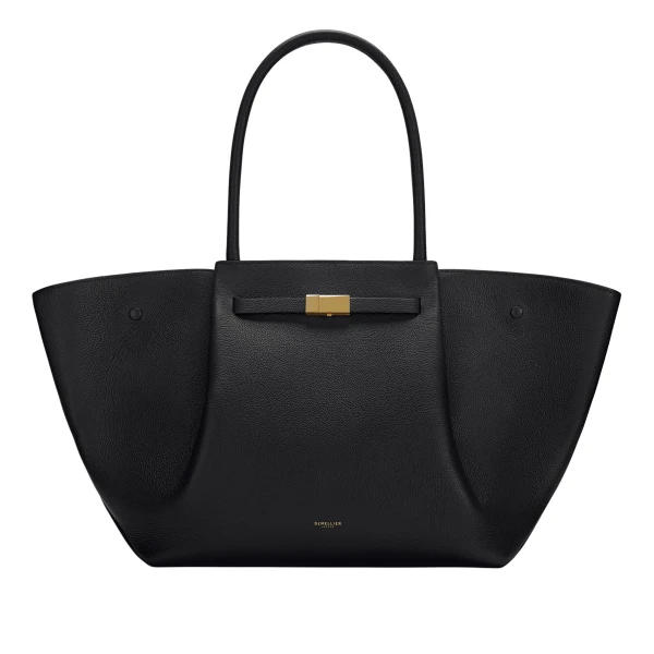 Demellier The New York in Black Crossbody Bag