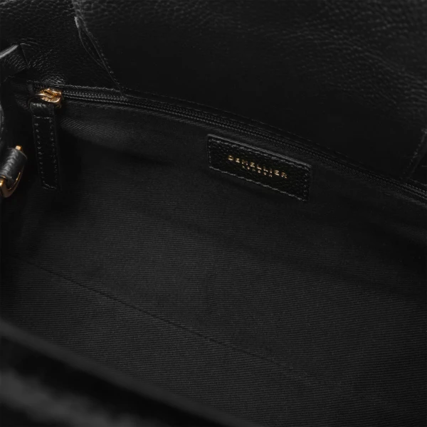 Demellier The Small Hudson in Black Crossbody Bag, view 5