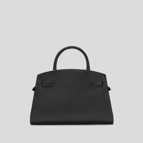 Demellier The Small Hudson in Black Crossbody Bag, view 6