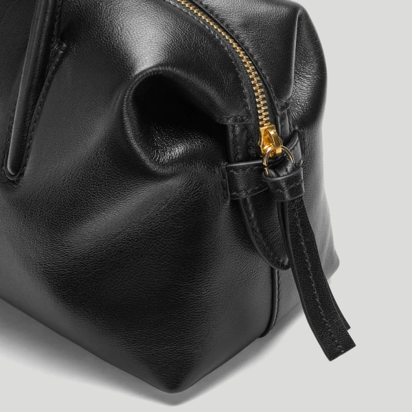 Demellier The Small Stockholm in Black Tote Bag, view 3