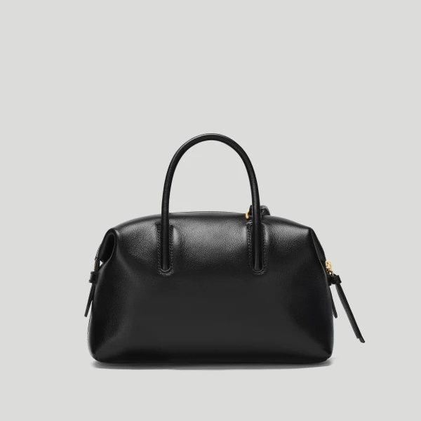 Demellier The Small Stockholm in Black Tote Bag, view 5