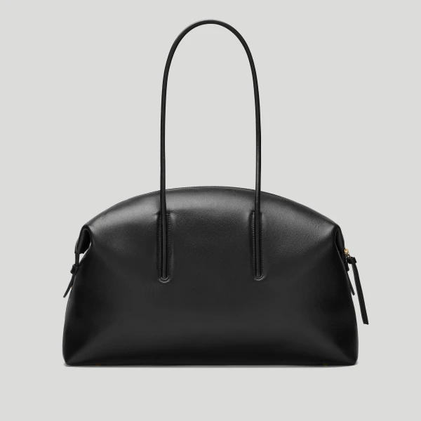 Demellier The Stockholm in Black Tote Bag, view 6