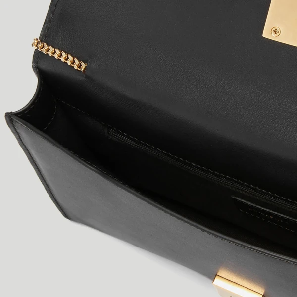 Demellier The Vancouver Clutch in Black Clutch Bag, view 5