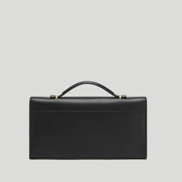 Demellier The Vancouver Clutch in Black Clutch Bag, view 6