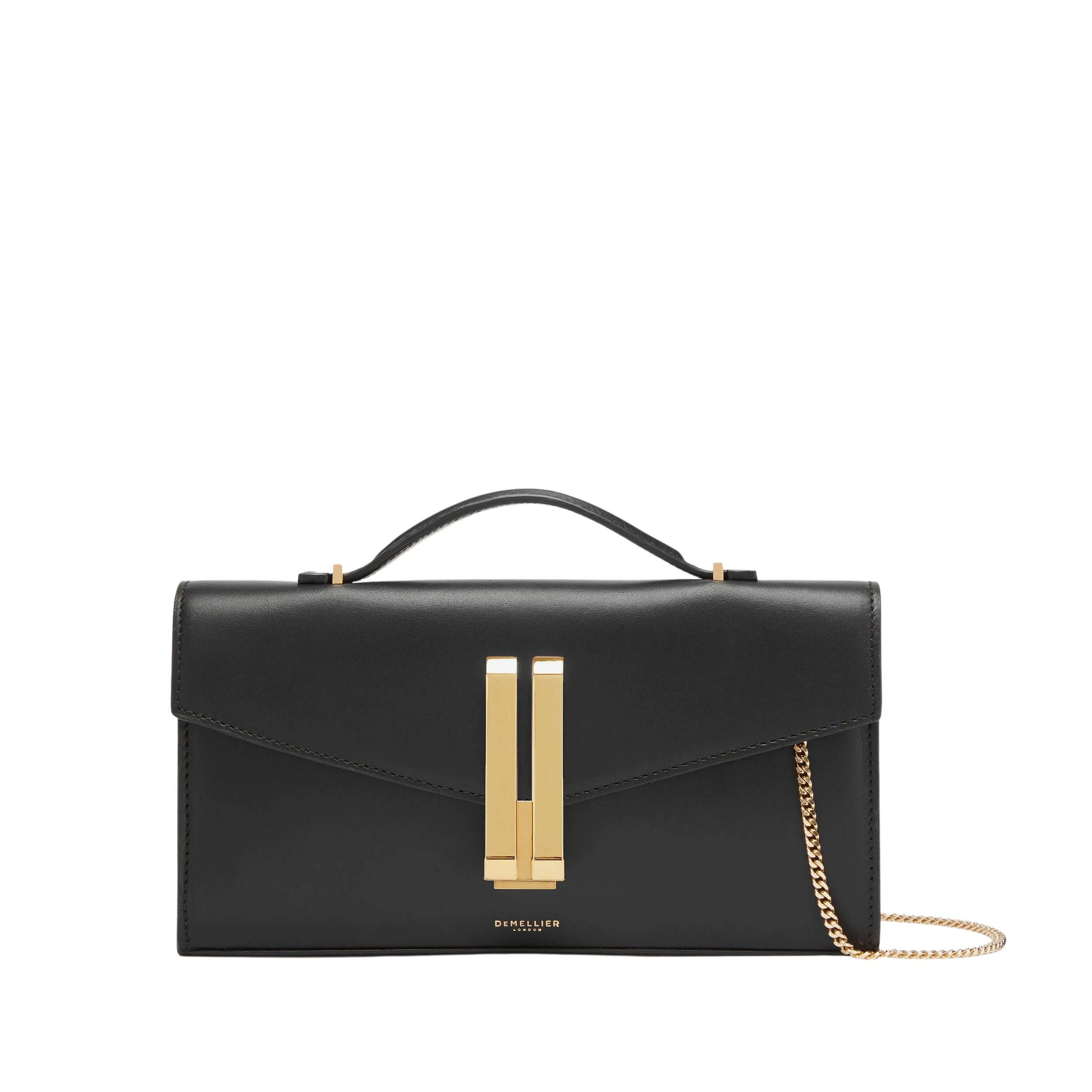 Black-The-Vancouver-Clutch-in-Black46008_nobg Demellier The Vancouver Clutch in Black Clutch Bag