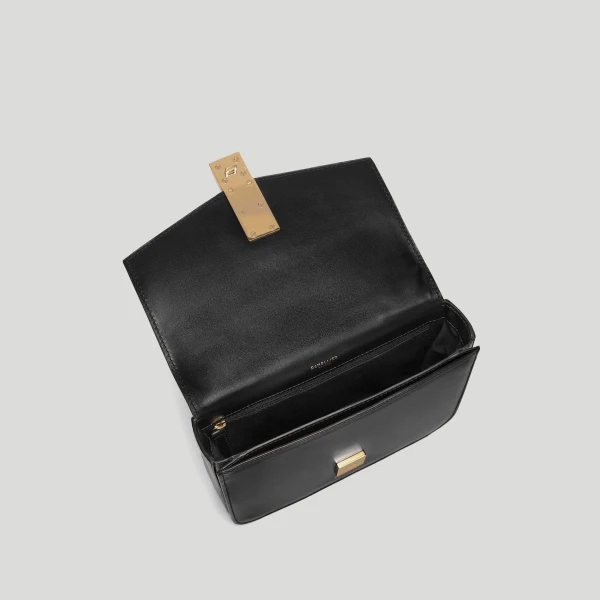 Demellier The Vancouver in Black Crossbody Bag, view 4