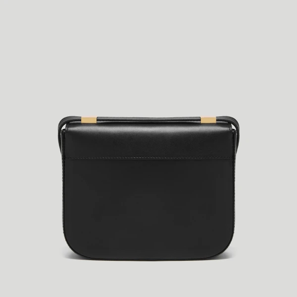 Demellier The Vancouver in Black Crossbody Bag, view 6