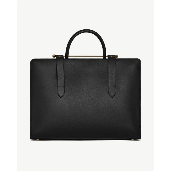 Strathberry Tote in Black, view 4