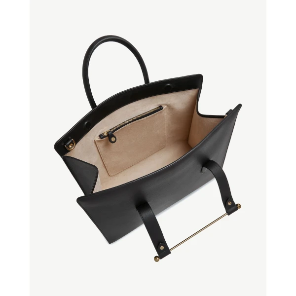 Strathberry Tote in Black, view 5