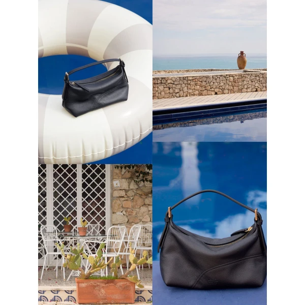 ATP Atelier Vadena in Black Pouch, view 6