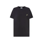 The Attico Black and pale yellow t-shirt Top