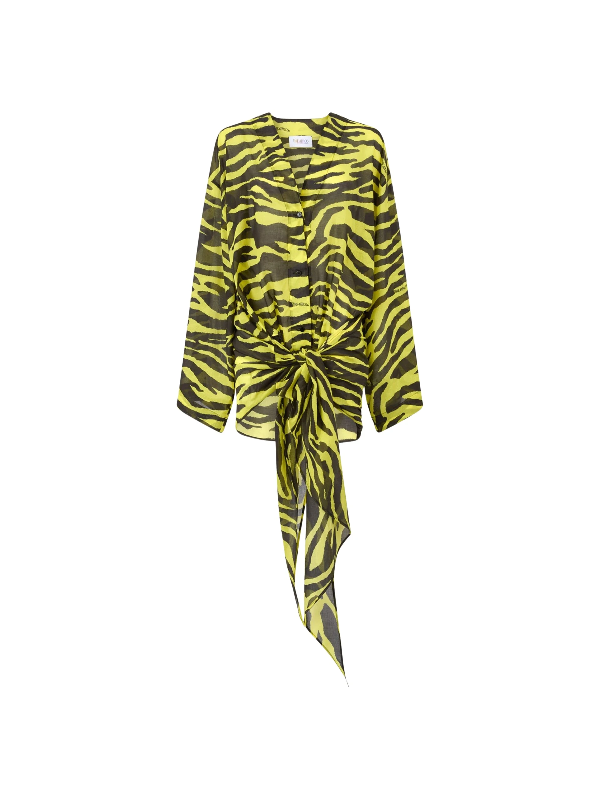 Black-and-yellow-mini-dress-The-Attico-Dresses-scaled23247_nobg The Attico Black and yellow mini dress