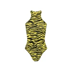 The Attico Black and yellow one piece