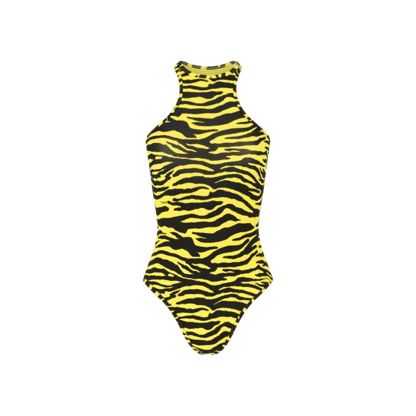 The Attico Black and yellow one piece
