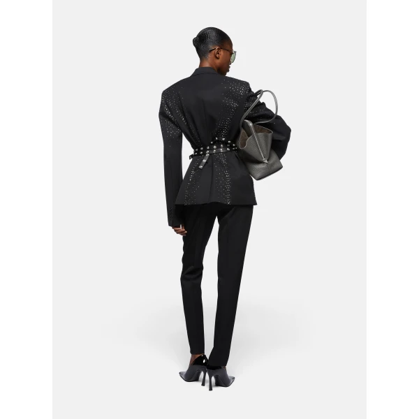 The Attico Black blazer, view 3