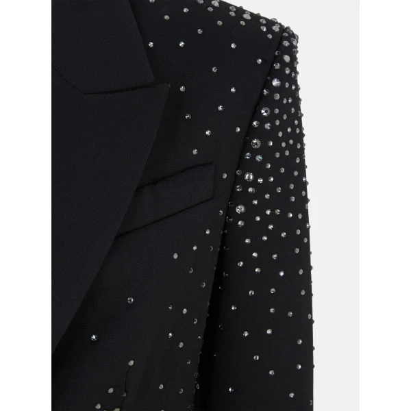 The Attico Black blazer, view 4