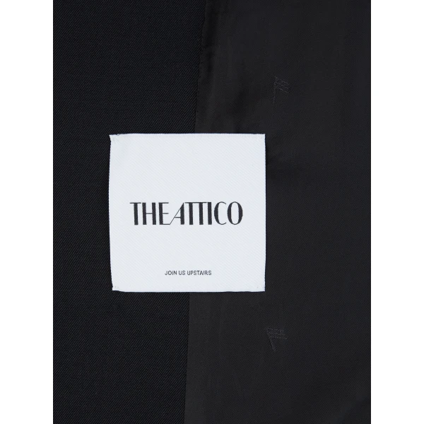 The Attico Black blazer, view 5