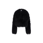 The Attico Black bomber Jacket