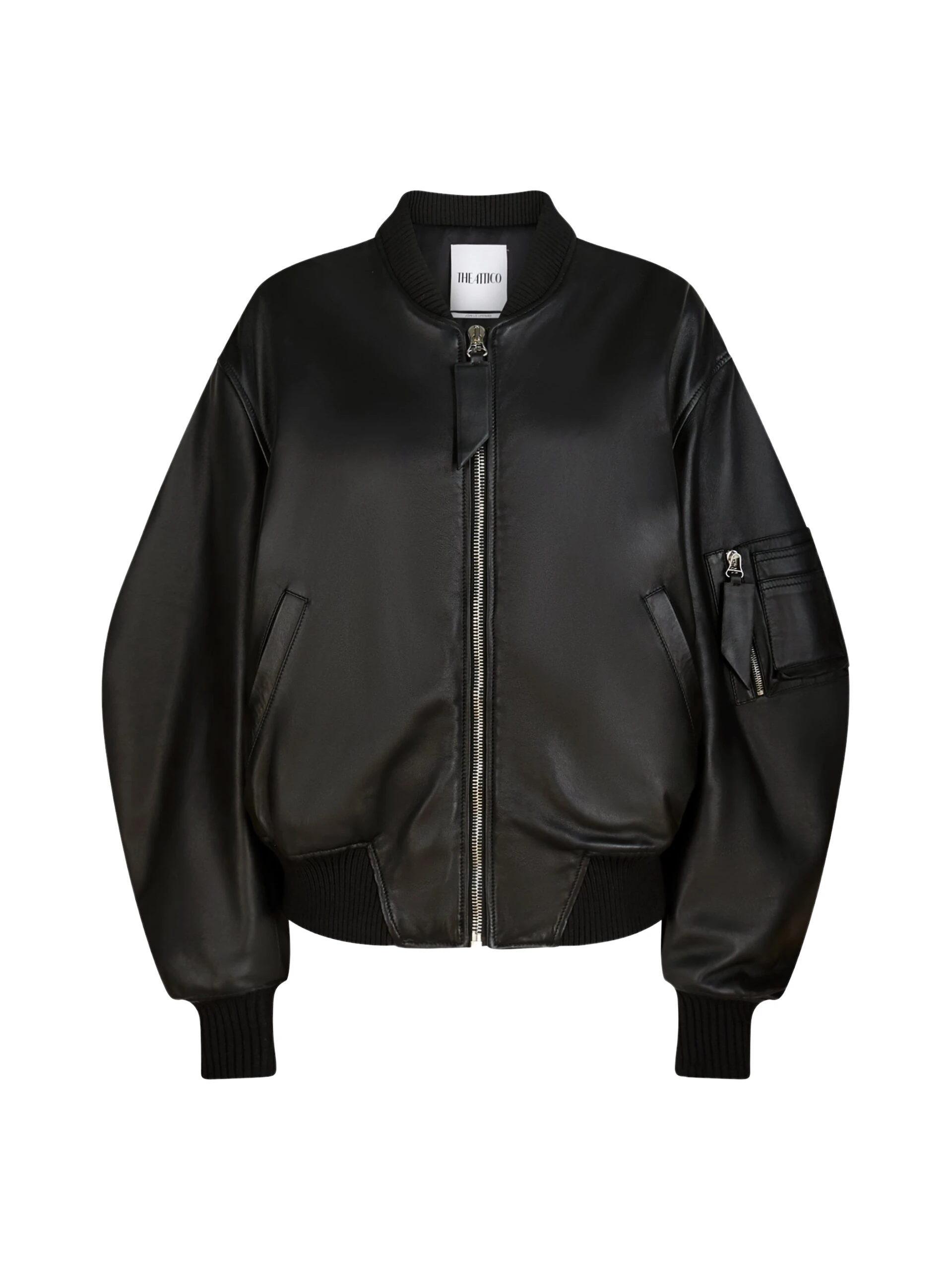 Black-bomber-The-Attico-Jackets-scaled15449_nobg The Attico Black bomber Jacket