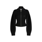 The Attico Black cardigan