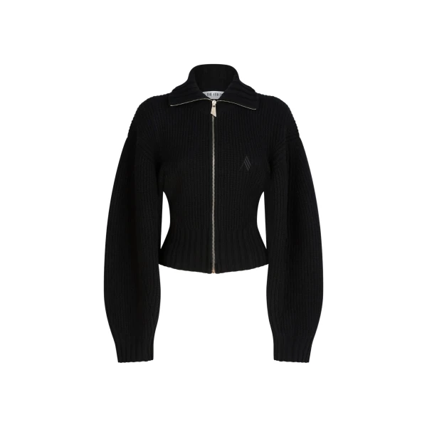 The Attico Black cardigan