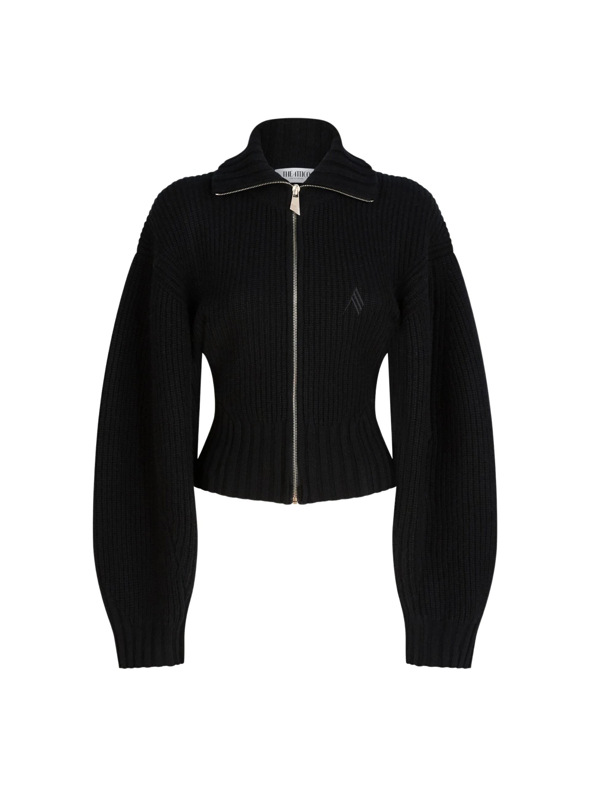 The Attico Black cardigan