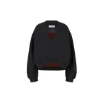 Black-fade-and-brown-sweatshirt-The-Attico-Knitwear-scaled33723_nobg The Attico Black fade and brown sweatshirt Knit