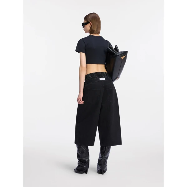 The Attico Black jeans, view 3