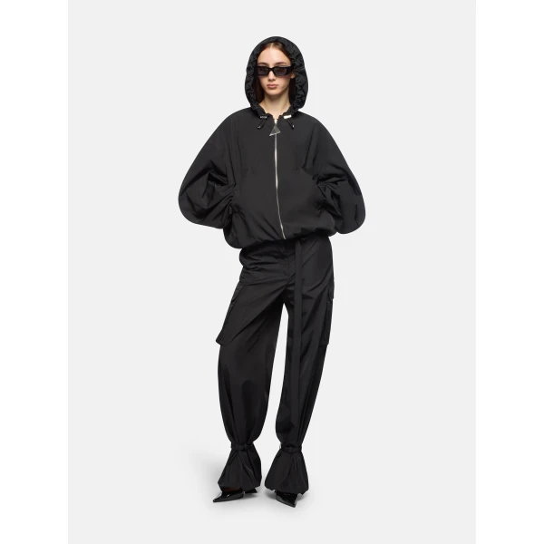 The Attico Black long pant, view 2
