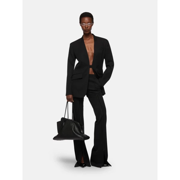 The Attico Black long pant, view 2