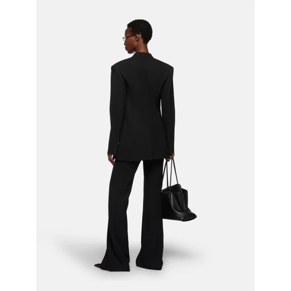 The Attico Black long pant, view 3