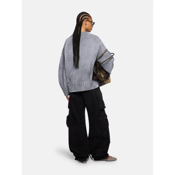 The Attico Black long pants, view 3