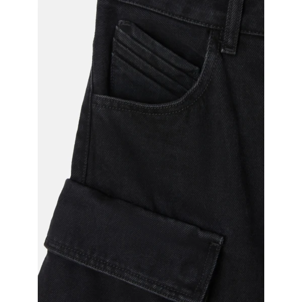 The Attico Black long pants, view 4