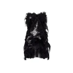 The Attico Black mini dress