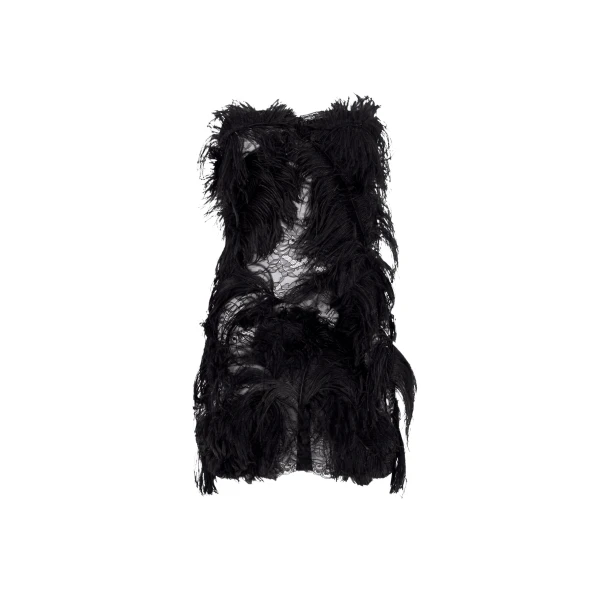 The Attico Black mini dress