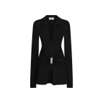 The Attico Black mini dress