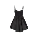 The Attico Black mini dress