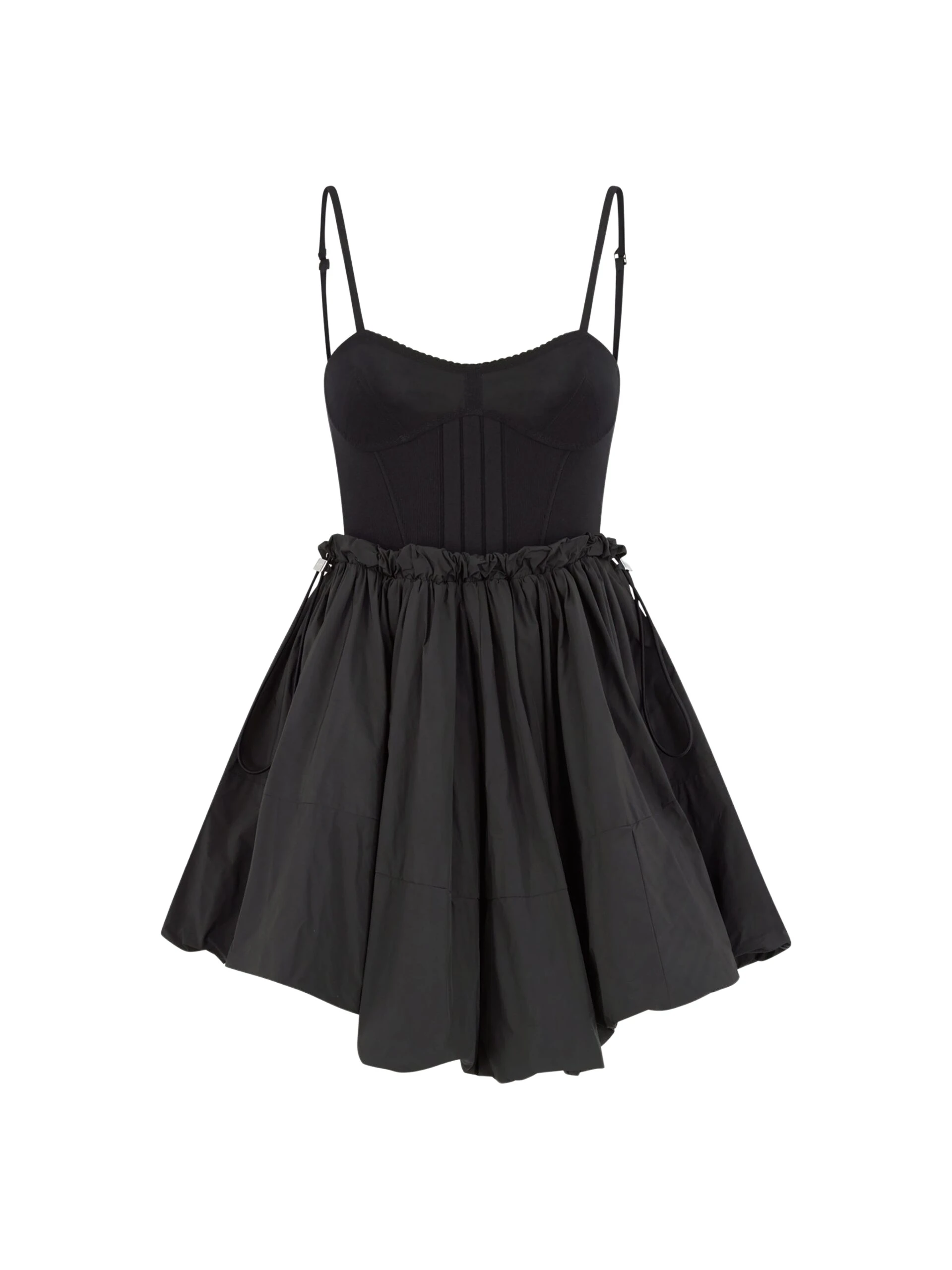 The Attico Black mini dress