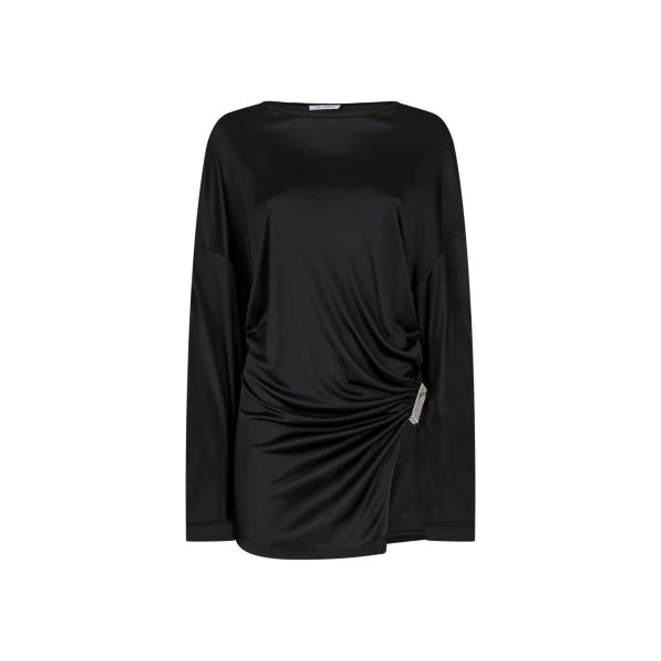 The Attico Black mini dress