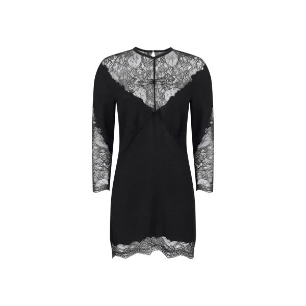 The Attico Black mini dress
