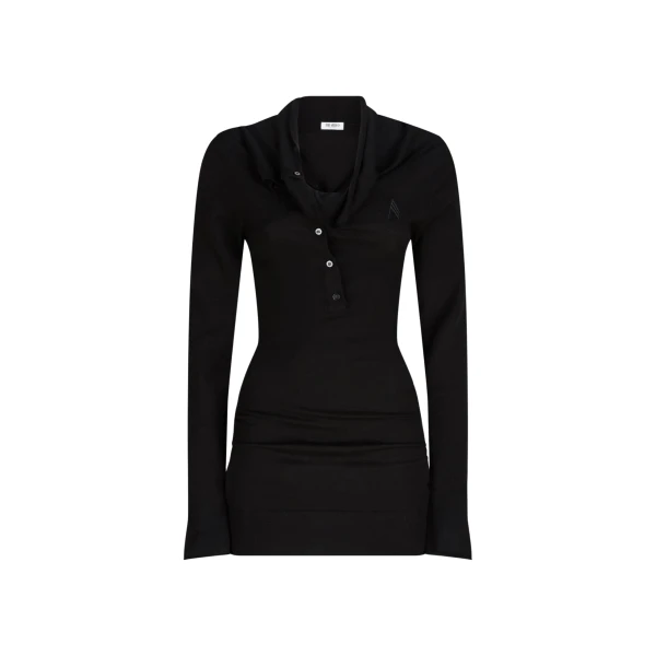 The Attico Black mini dress