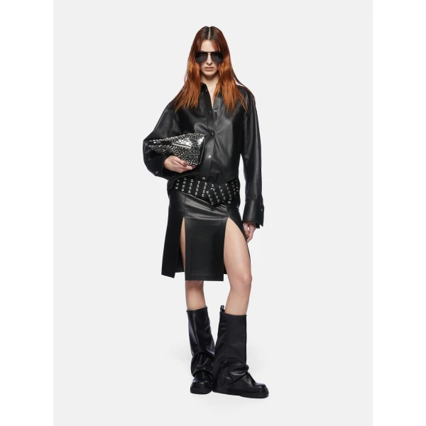 The Attico Black shirt, view 2